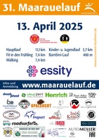 Plakat Maarauelauf 2025